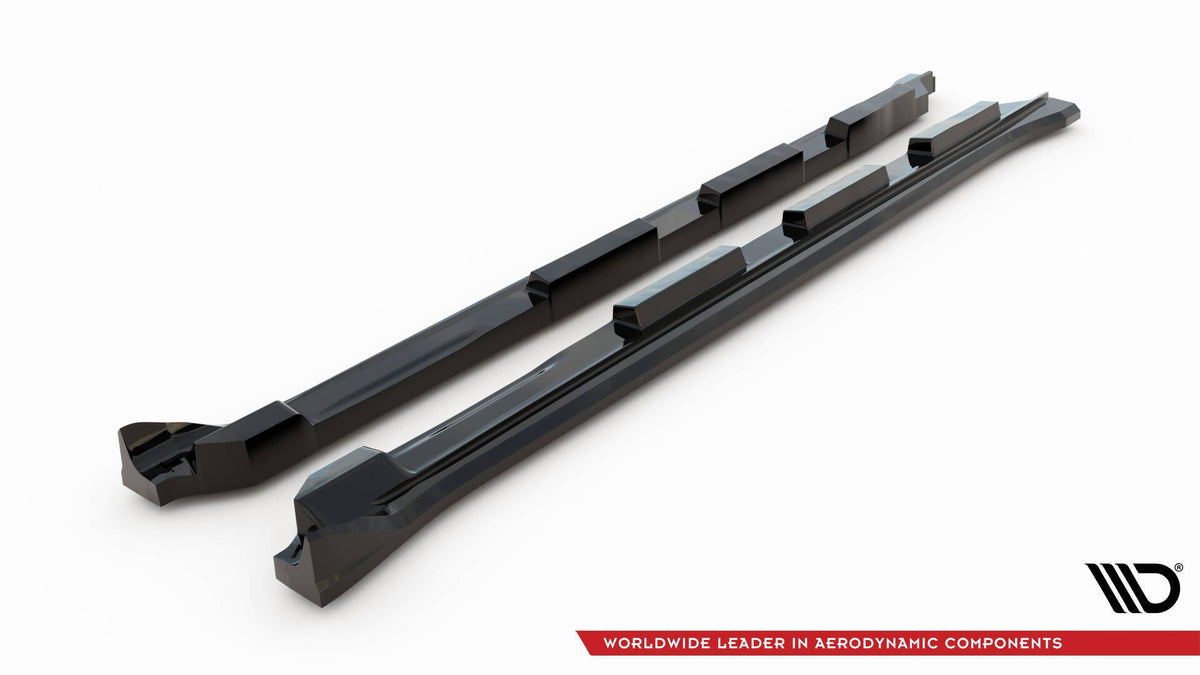 Splitter-kit för Land Rover Range Rover Velar R-Dynamic Mk1 (The kit is compatible with the towbar)