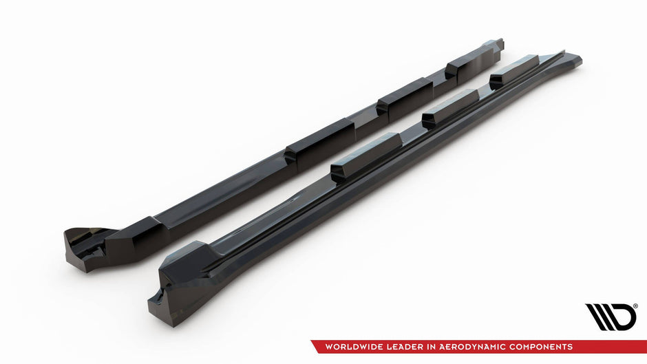 Splitter-kit för Land Rover Range Rover Velar R-Dynamic Mk1 (The kit is compatible with the towbar)