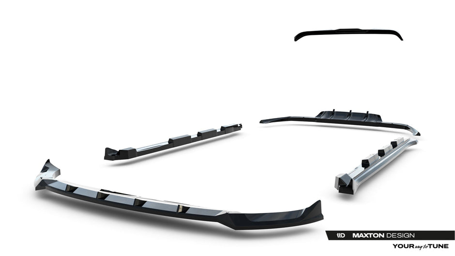 Splitter-kit för Land Rover Range Rover Velar R-Dynamic Mk1 (The kit is not compatible with a towbar)