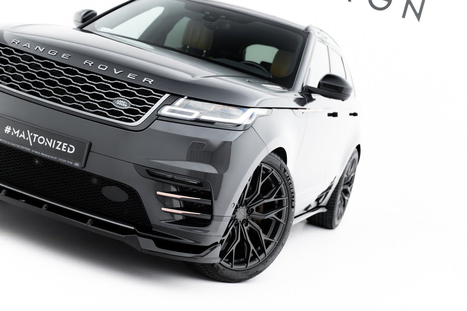 Splitter-kit för Land Rover Range Rover Velar R-Dynamic Mk1 (The kit is not compatible with a towbar)