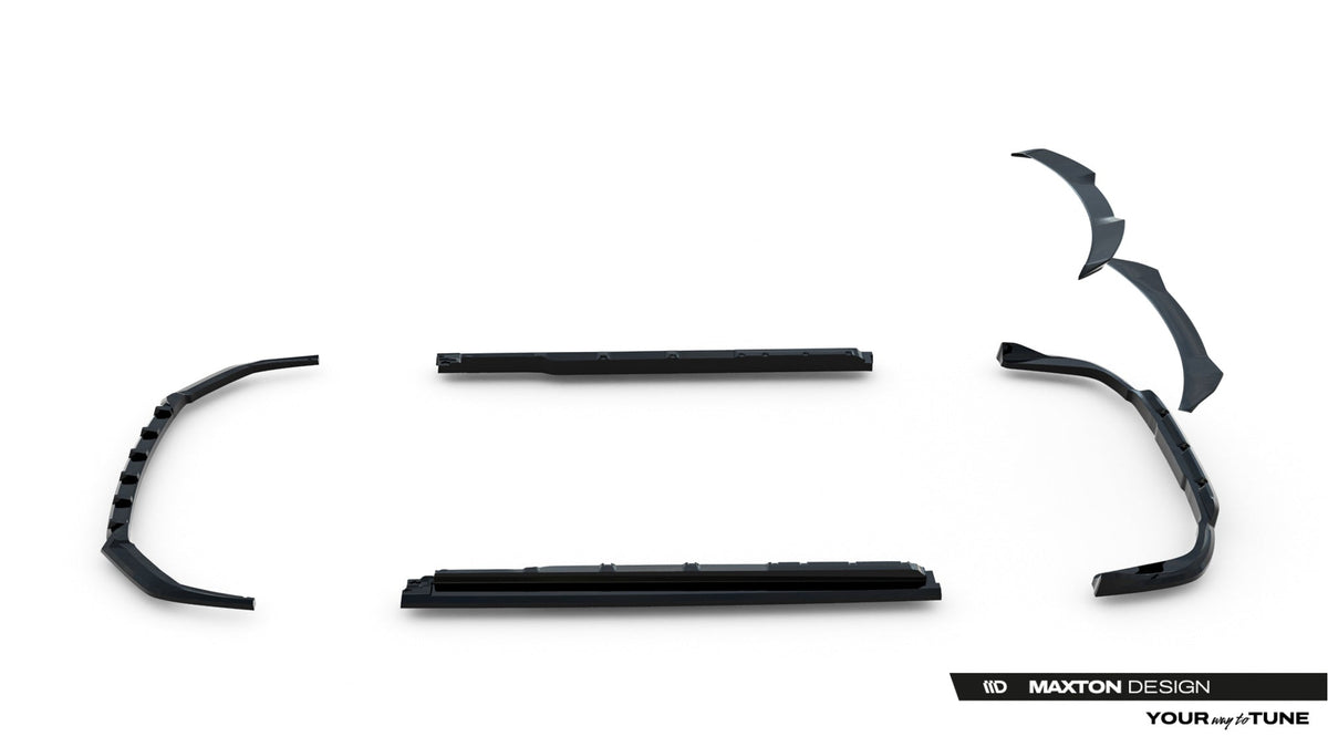 Splitter-kit för Lexus RX F-Sport Mk4 Facelift