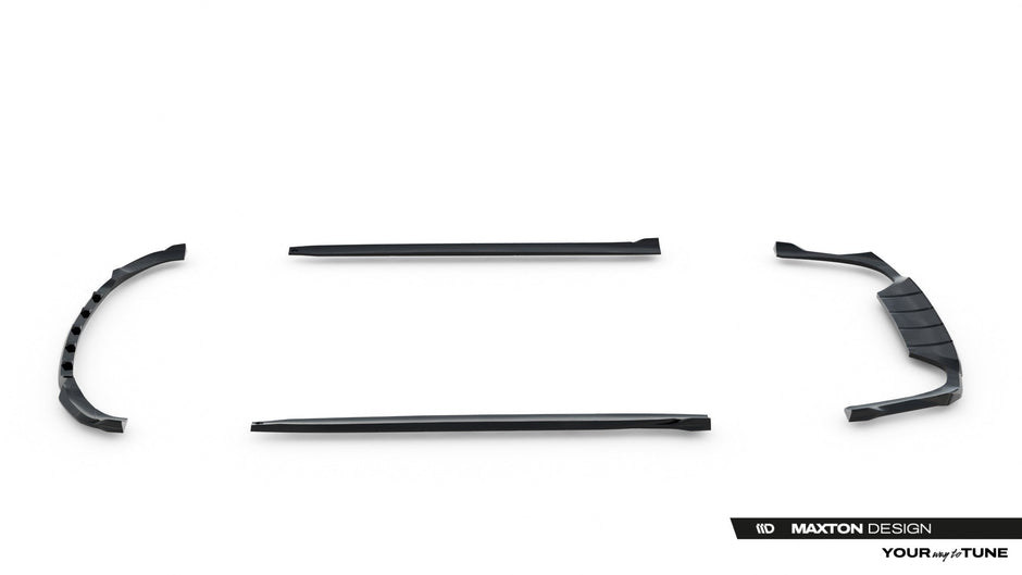 Splitter-kit för Mercedes-AMG E53 Sedan W214