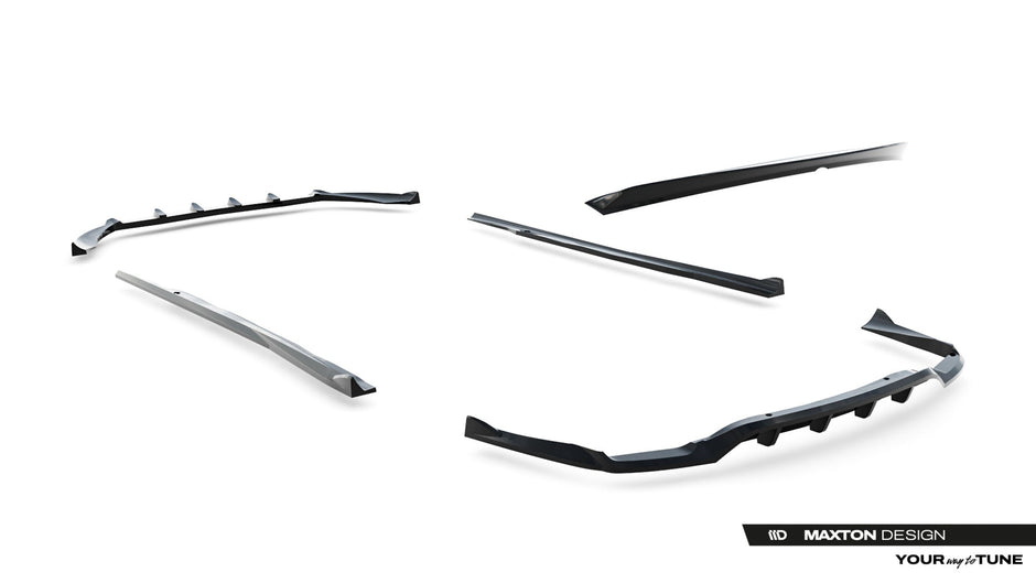 Splitter-kit för Mercedes-Benz CLA C117 Facelift