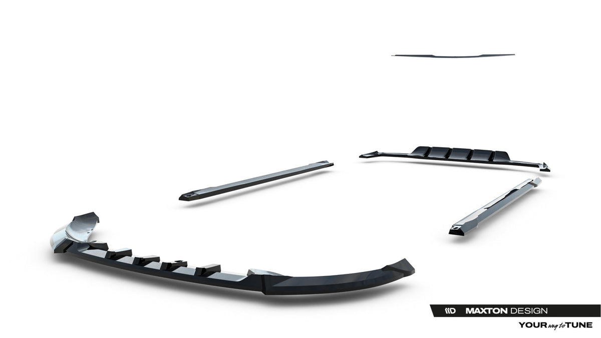 Splitter-kit för Mercedes-Benz GLA 45 AMG X156 Facelift