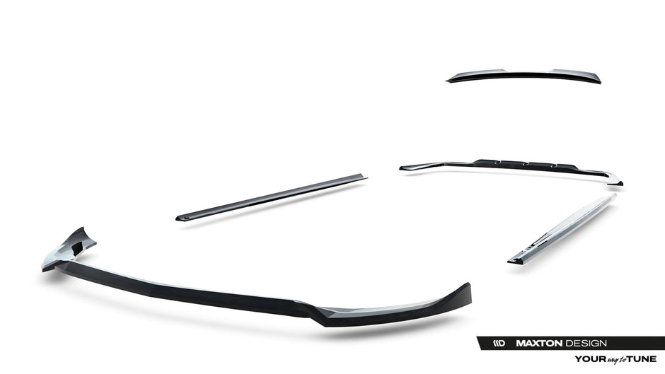 Splitter-kit för Mercedes-Benz S Coupe AMG-Line C217 Facelift