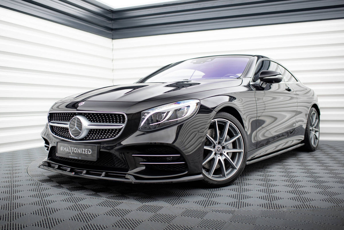 Splitter-kit för Mercedes-Benz S Coupe AMG-Line C217 Facelift