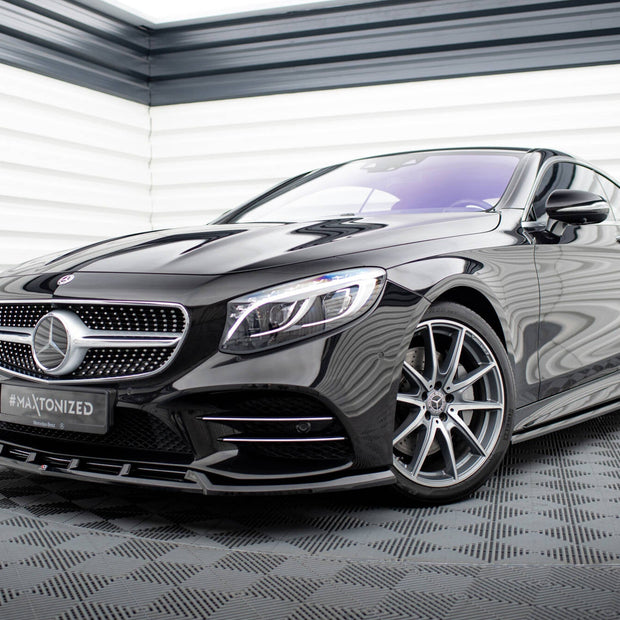 Splitter-kit för Mercedes-Benz S Coupe AMG-Line C217 Facelift