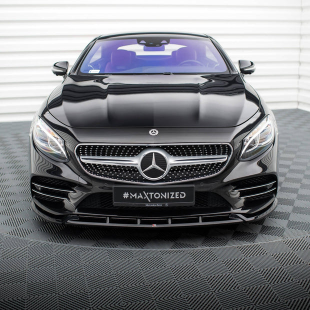 Splitter-kit för Mercedes-Benz S Coupe AMG-Line C217 Facelift