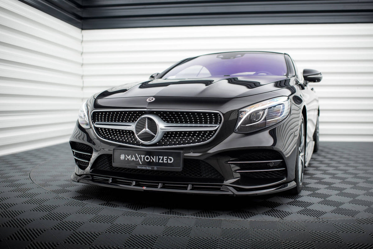 Splitter-kit för Mercedes-Benz S Coupe AMG-Line C217 Facelift