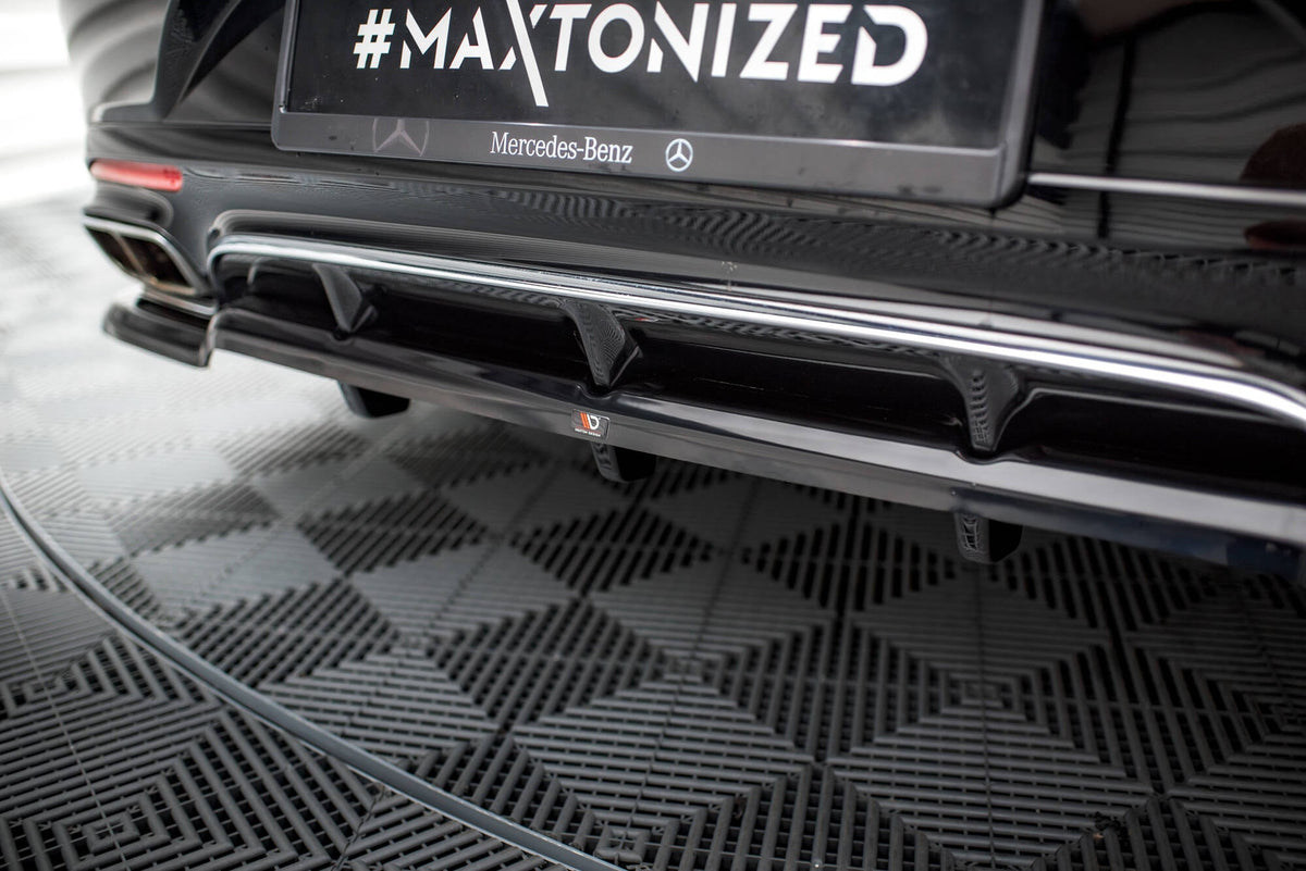 Splitter-kit för Mercedes-Benz S Coupe AMG-Line C217 Facelift