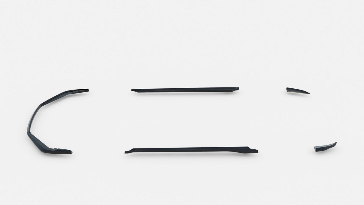 Splitter-kit för Porsche 718 Cayman GT4 RS 982c