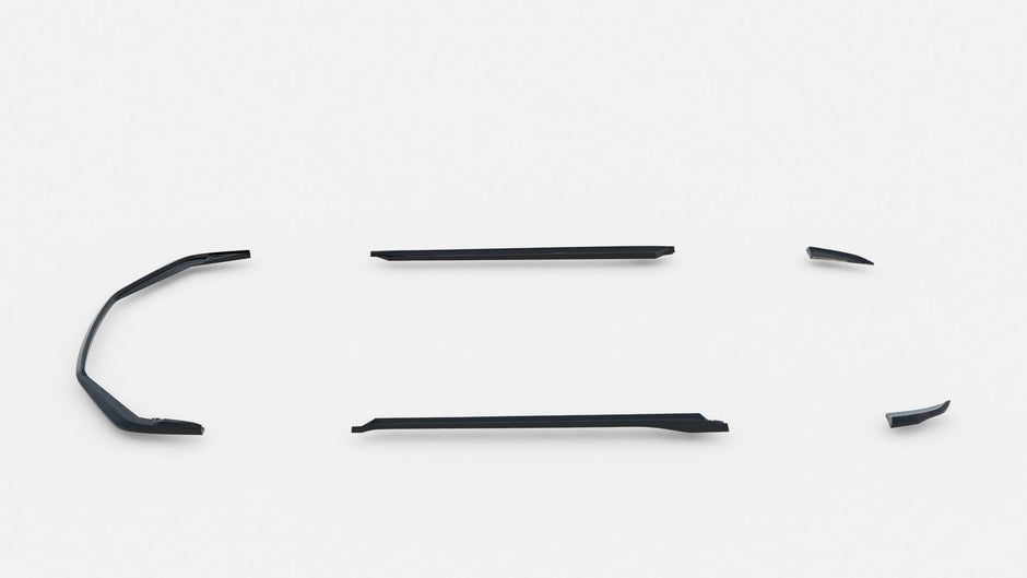 Splitter-kit för Porsche 718 Cayman GT4 RS 982c