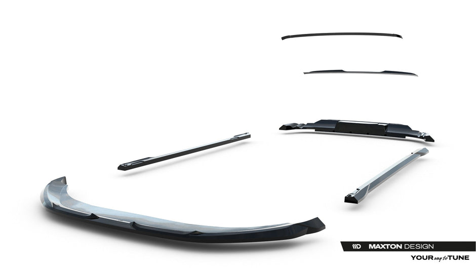 Splitter-kit för Porsche Macan EV Mk1