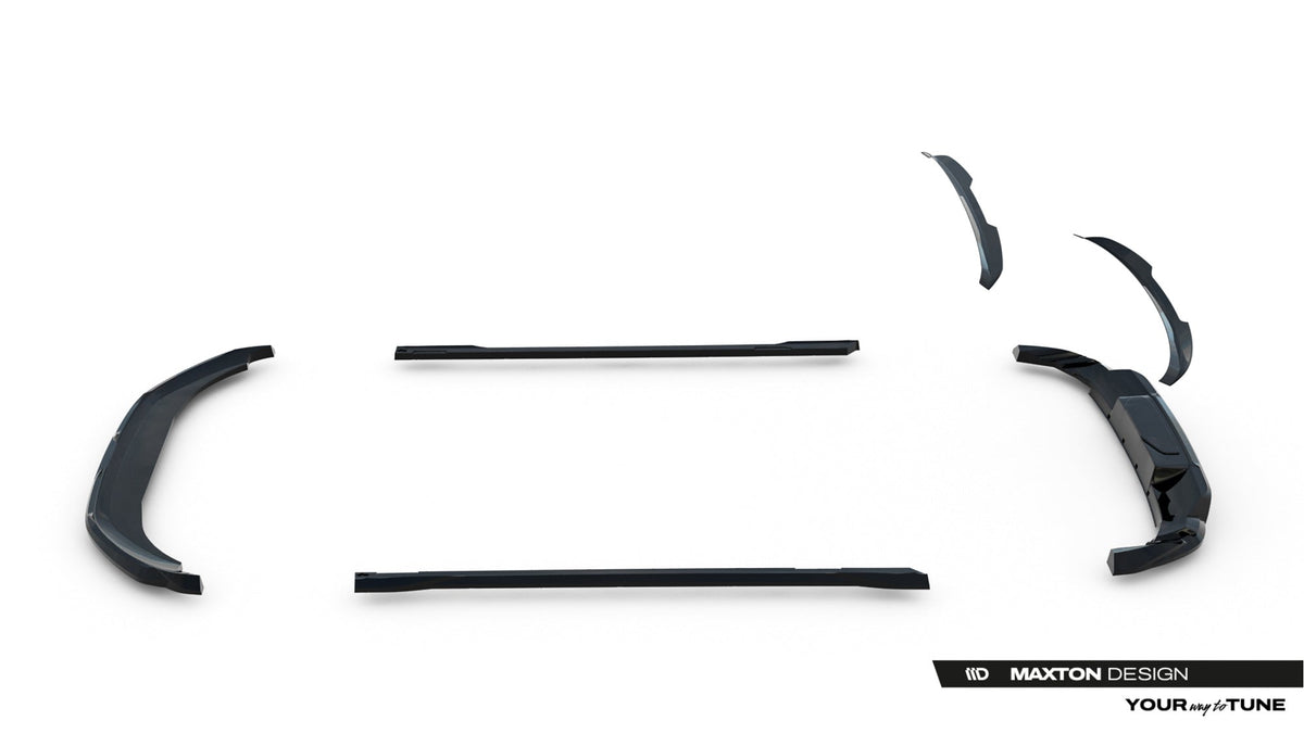 Splitter-kit för Porsche Macan EV Mk1