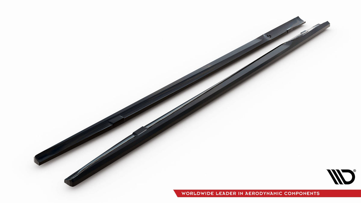 Splitter-kit för Porsche Taycan / Taycan 4 / Taycan 4S / Taycan GTS Mk1