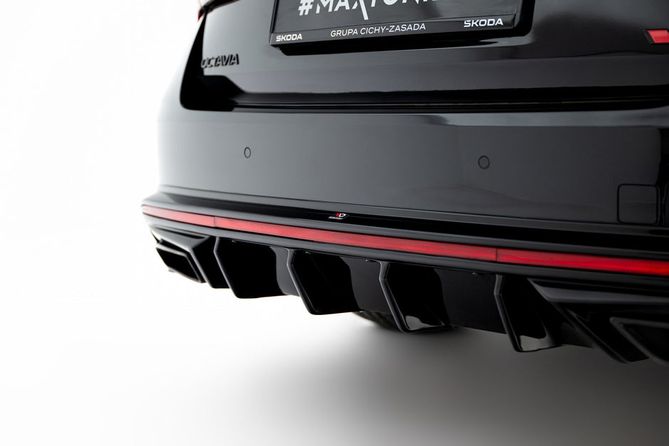 Splitter-kit för Skoda Octavia RS Liftback Mk4 Facelift