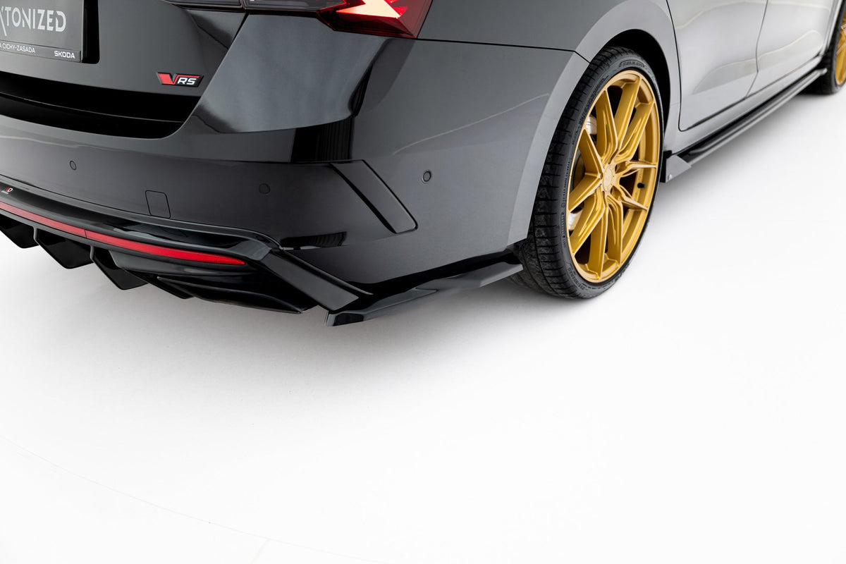 Splitter-kit för Skoda Octavia RS Liftback Mk4 Facelift