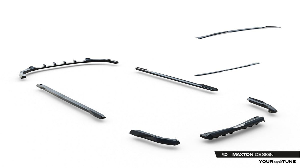 Splitter-kit för Subaru WRX STI Mk2