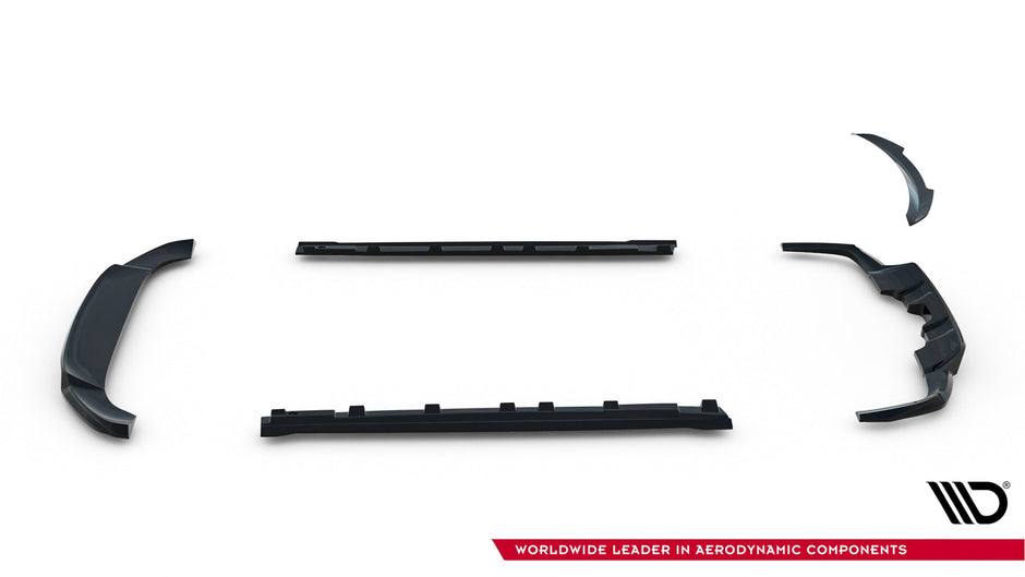 Splitter-kit V.1 för Mercedes-Benz GLS AMG-Line X167 Facelift