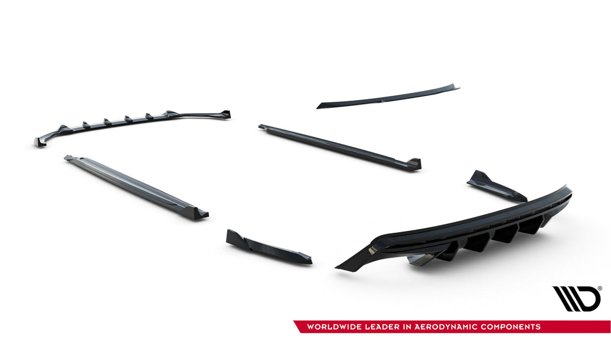Splitter-kit V.2 för Skoda Octavia RS Combi Mk4