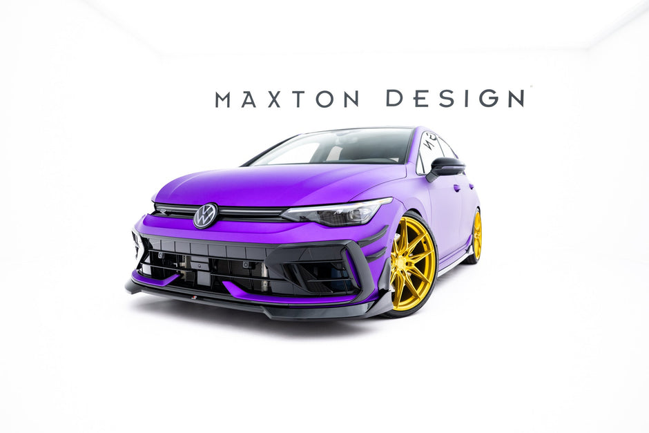 Splitter-kit V.6 för Volkswagen Golf R Hatchback Mk8 Facelift