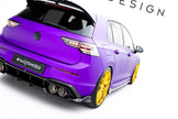 Splitter-kit V.6 för Volkswagen Golf R Hatchback Mk8 Facelift