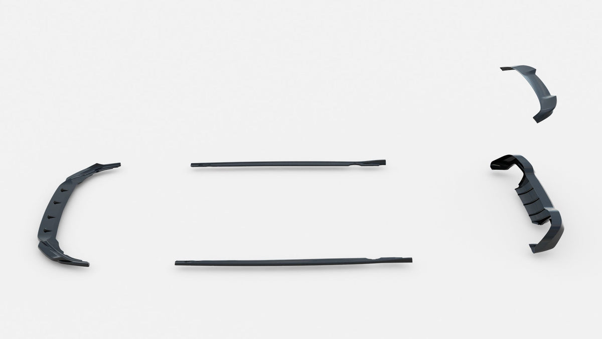 Splitter-kit för Volkswagen Golf R Hatchback Mk8