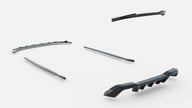 Splitter-kit för Volkswagen Golf R Hatchback Mk8