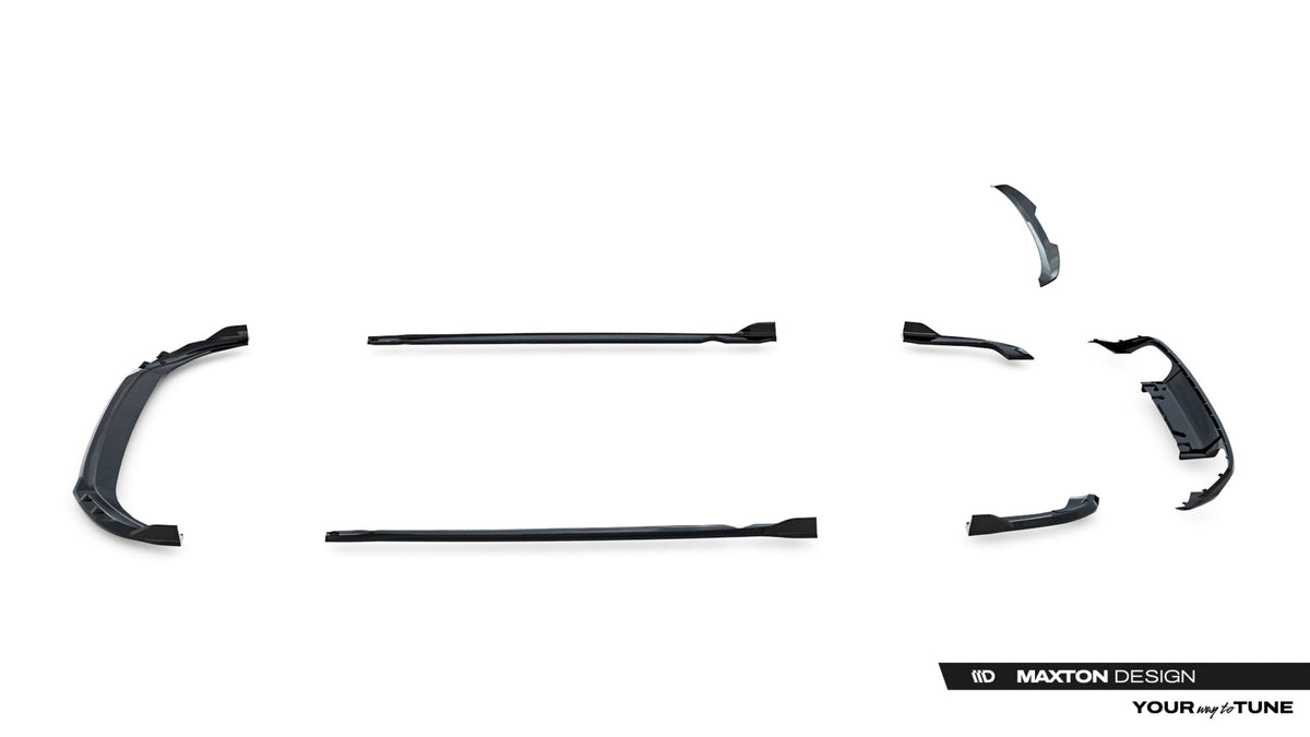 Splitter-kit för Volkswagen Golf R Variant Mk8 Facelift