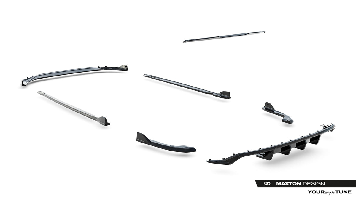 Splitter-kit för Volkswagen Golf R Variant Mk8 Facelift