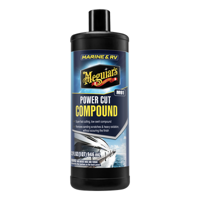 Meguiar's Power Cut Compound – rubbing för båt och husbil