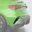 Bakre canards i pre-preg carbon för Audi RS3 8Y facelift Hatchback Sooqoo