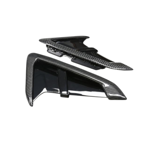 Skärmgälar (sidoluftintag) i pre-preg carbon för BMW X3 M F97 & X4 M F98