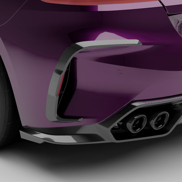 Sooqoo Bakre stötfångardekorer (canards) i pre-preg carbon för BMW Z4 G29 – bild 2