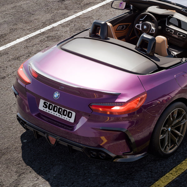 Sooqoo Bakre stötfångardekorer (canards) i pre-preg carbon för BMW Z4 G29 – bild 4