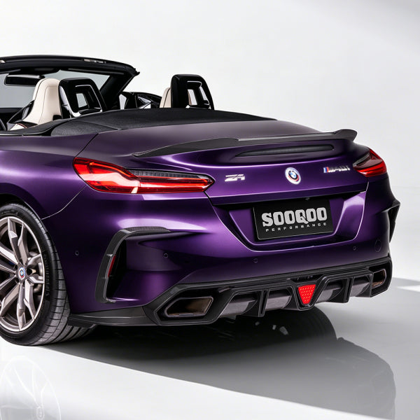 Bakre stötfångardekorer (canards) i pre-preg carbon för BMW Z4 G29