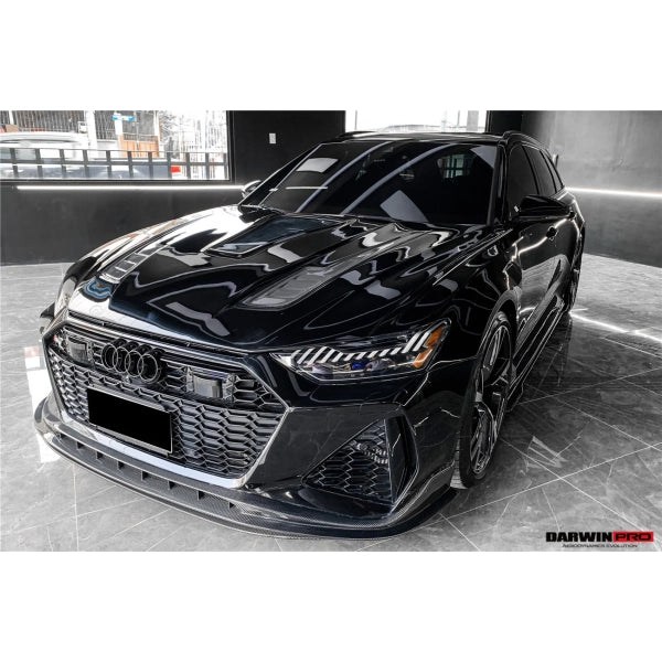 Frontläpp i pre-preg carbon för Audi RS6 Avant C8 & RS7 C8 – variant 2