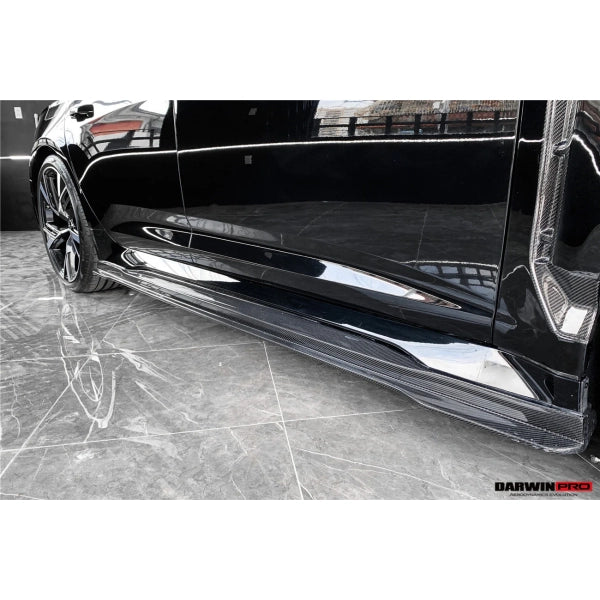 Sidokjolar i pre-preg carbon för Audi RS6 Avant C8 & RS7 C8 – variant 1