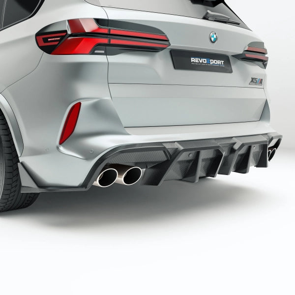 Bakre diffusor i pre-preg carbon för BMW X5M F95 LCI