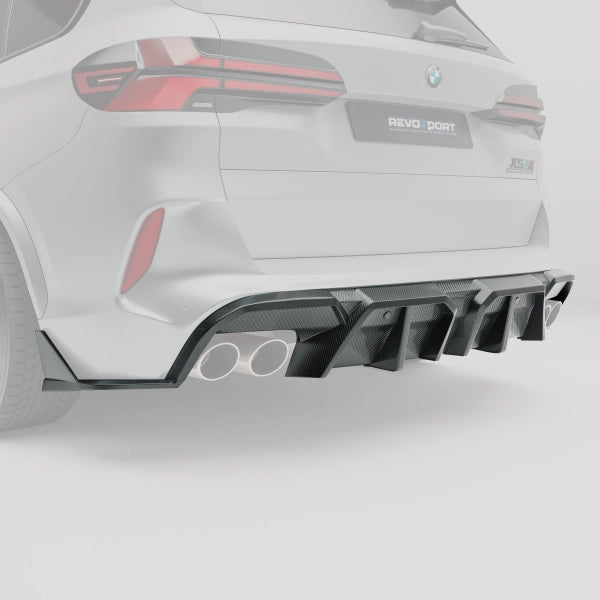 Bakre diffusor i pre-preg carbon för BMW X5M F95 LCI