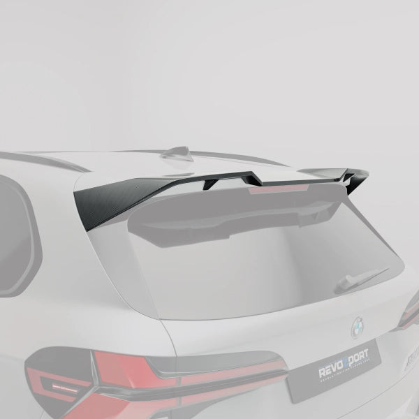 Övre spoiler till bakre stötfångare i pre-preg carbon för BMW X5M F95 LCI