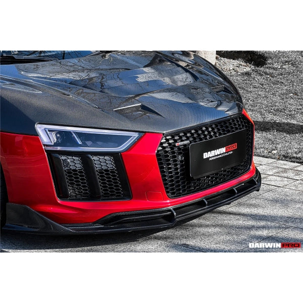 Motorhuv i pre-preg carbon för Audi R8 Gen2 (4S) Coupé – variant 1