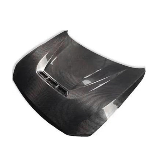 Motorhuv i pre-preg carbon CS-stil för BMW M2 F87 2014–2020