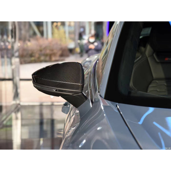 Backspegelkåpor i pre-preg carbon för Audi A6/S6/RS6 C8 2019–2025