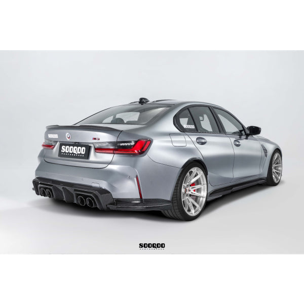 Skärmbreddningar i pre-preg carbon för BMW M3 G80/G81