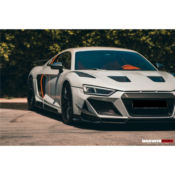 Främre stötfångare i pre-preg carbon för Audi R8 Gen2 (4S) Coupé
