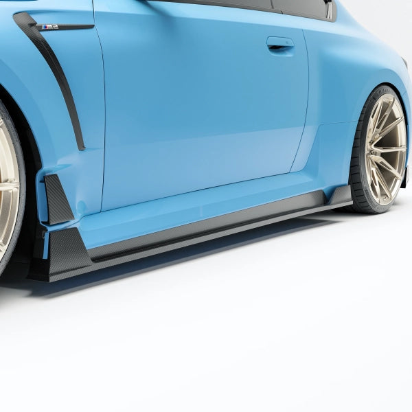 Revozport Sidokjolar i pre-preg carbon för BMW M2 G87