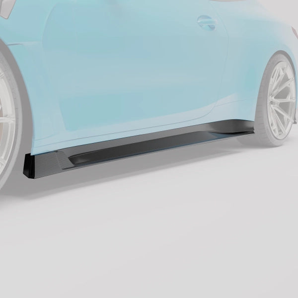 Sidokjolar i pre-preg carbon för BMW M4 G82