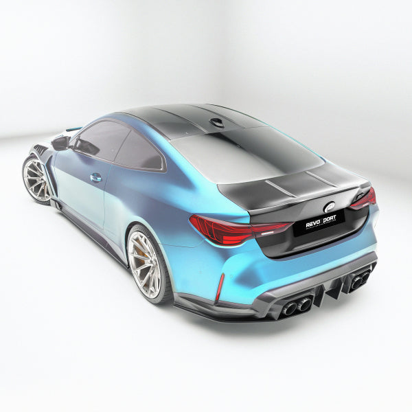 Bagagelucka i pre-preg carbon för BMW M4 G82