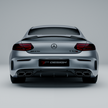 Revozport Bagageluckespoiler i pre-preg carbon för Mercedes-Benz C-klass C205 C43/C63 AMG